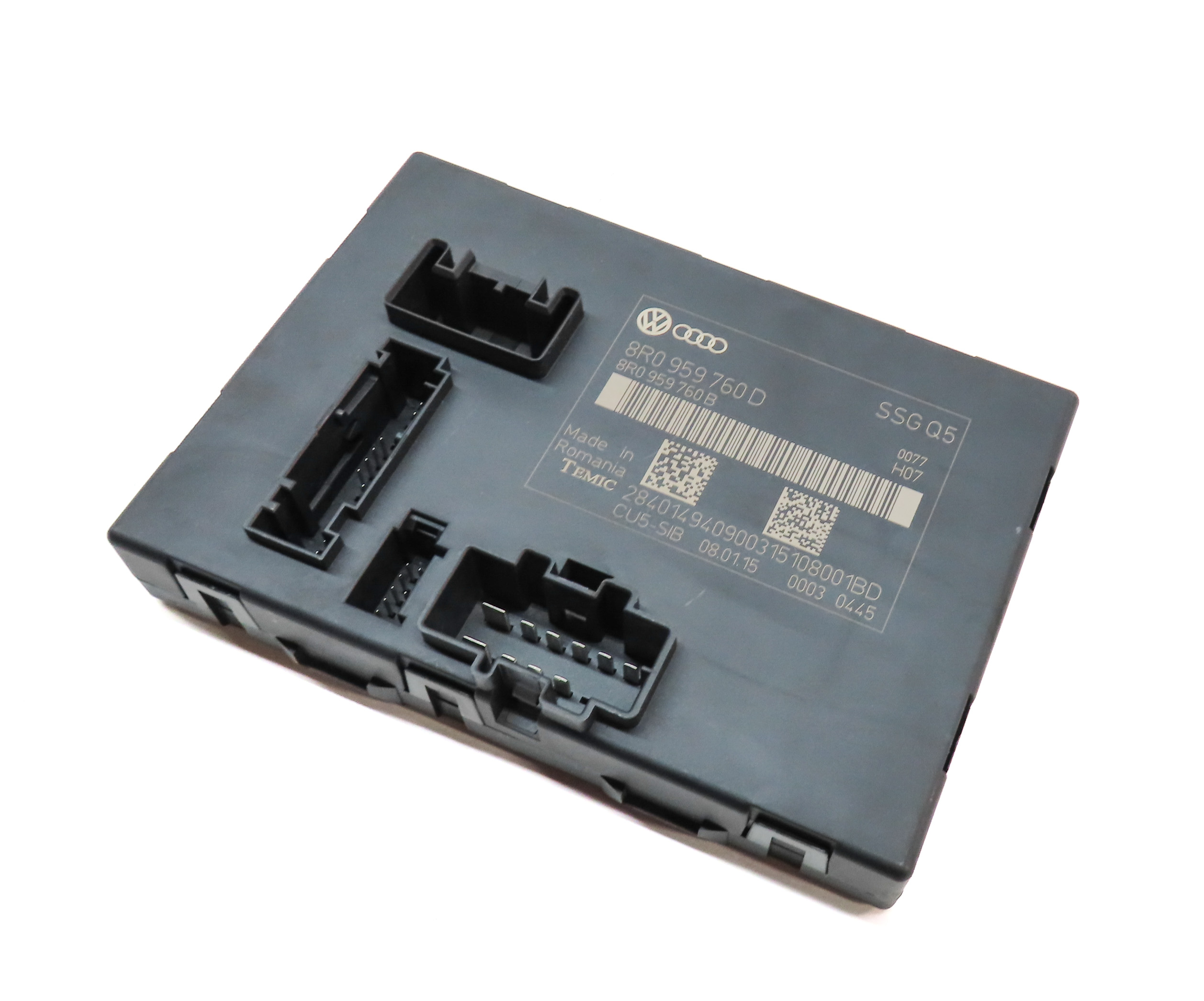 2009-2017 AUDI Q5 (8R) FRONT LEFT DRIVER MEMORY SEAT CONTROL MODULE COMPUTER — exact item pictured